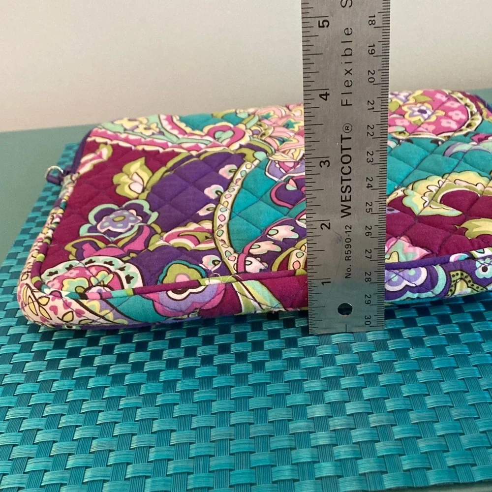 Vera Bradley Paisley Tablet Sleeve - Purple, Teal, Pink